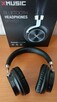 Słuchawki Nauszne bezprzewodowe XMUSIC BTH701 Czarny - 4