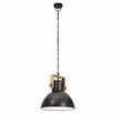 vidaXL Industrialna lampa wisząca, 25 W, czarna, okrągła, 30 - 6