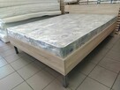 Nowe tanie łóżko 140x200 z materacem - 3