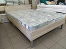 Nowe tanie łóżko 140x200 z materacem - 5