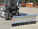 Pług do śniegu odśnieżny do wózka widłowego widlak śnieżny - 8