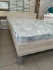 Nowe tanie łóżko 140x200 z materacem - 1