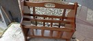 Stary drewniany gazetnik - 3
