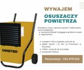 Osuszanie tynków, po zalaniu budowie - Kórnik/Poznań - 1
