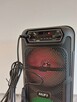Głośnik karaoke z mikrofonem, Bluetooth i tubą - 6