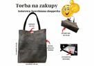 Torba na zakupy eko kolorowa shopperka - 2