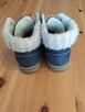 Buty zimowe chłopięce Emel skórzane rozmiar 24, granatowe - 4