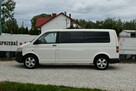 Volkswagen Transporter T5 LONG  2.5TDi 130KM 2006r. 9 osób KLIMA DVD Alufelgi HAK 2500kg - 5