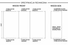 Meble sklepowe System Klatka 4 sztuki - dowolna konfiguracja - 8