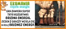 wielka EKO GRA planszowa OZE - EKOMANIA czysta energia A1 A0 - 4