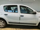 Dacia Sandero Benzyna, niski przebieg, klimatyzacja, el. szyby, isofix, oszczedny - 9