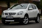 Nissan Qashqai Biały Zarejestrowany 2.0i 16V 4x4 Serwis Panorama Navi Skóra Kamera - 8