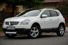 Nissan Qashqai Biały Zarejestrowany 2.0i 16V 4x4 Serwis Panorama Navi Skóra Kamera - 9