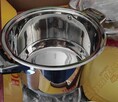 Komplet garnki Hoffburg 17 el pokrywki stal szkło ind/gaz dn - 7