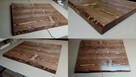 Blat 50x100cm gr 4,5cm drewniany blaty na wymiar drewniane d - 3