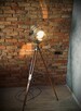 Lampa teatralna podłogowa LOFT VINTAGE 1964r PRL - 14