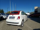 Fiat 500 LOUNGE Cabrio 1.3 16V MJET 95KM, boogate wyposażenie, serwisowany - 4