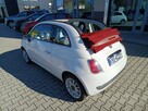 Fiat 500 LOUNGE Cabrio 1.3 16V MJET 95KM, boogate wyposażenie, serwisowany - 11