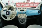 Fiat 500 Dualogic Lounge 1,2 69 km panorama klima  automat z Niemiec  idealny - 14