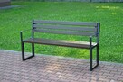 Ławka loft Ogrodowa Uliczna Parkowa Miejska ZANA 150cm W240 - 2