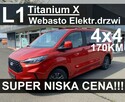 Ford Tourneo Custom 4X4 L1 Nowy Titanium X  Drzwi elek. Webasto Skóra Hak Od ręki ! 3429zł - 1