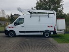 Renault Master L2H2 ZWYŻKA UDT PODNOŚNIK KOSZOWY FRANCE ELEVATEUR DMC 2500 KG - 12
