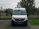 Renault Master L2H2 ZWYŻKA UDT PODNOŚNIK KOSZOWY FRANCE ELEVATEUR DMC 2500 KG - 16