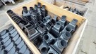 Rynny metalowe głebokie 2 gatunek kolor czarny - 5