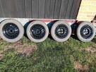 Sprzedam opony zimowe z felgami stalowymi R 14 - 4