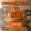 Kurs OPERATORÓW MASZYN - 2