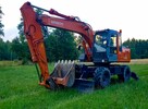 Koparka Hitachi ZX 130 W, podpory, pług, bez luzów, 3 921mtg - 1