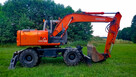 Koparka Hitachi ZX 130 W, podpory, pług, bez luzów, 3 921mtg - 8