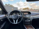 Mercedes E 350 Tempomat / Harman Kardon / Nawigacja / Kamera cofania / FV marża - 16