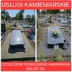 Sprzątanie grobów mycie Nagrobków z granitu marmuru lastrico - 3
