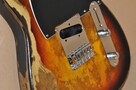 Korpus typu Telecaster - HEAVY RELIC z częściami - 3