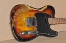 Korpus typu Telecaster - HEAVY RELIC z częściami - 6