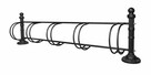 Stojak rowerowy stalowo - żeliwny 5xstanowisk Fahrradständer - 3