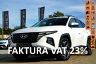 Hyundai Tucson PHEV 180+85 KM skóra NAWI kamera 4x4 parktronik ADC pełna elek.zamiana - 1