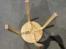Stołki Ikea jasno brązowe i czarne - 3