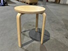 Stołki Ikea jasno brązowe i czarne - 8