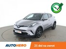 Toyota C-HR hybryda automat kamera navi ACC grzane fotele półskóra Bluetooth LED - 1