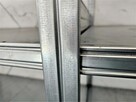 Regał Metalowy 62x220x400cm/21 Magazynowy Ocynk Garaż Piwnic - 3