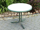 Stolik składany o średnicy 84 cm i wysokości 71 cm - 2