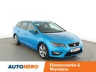 Seat Leon DSG full LED półskóra navi klima auto grzane fotele czujniki parkowani - 10