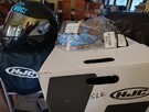 KASK HJC CL-SP BLACK 4XL połysk + 2szyby. Jak nowy. - 2
