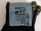 Zestaw 3 par skarpet roboczych (Arbeits-Socken) rozmiar 47–5 - 3