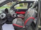 Fiat 500S CABRIO 1.2 69KM BENZYNA * chrom * skóra * - 16