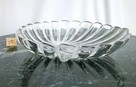Walther Glas, kryształowa patera liść kryształ vintage 37 cm - 4