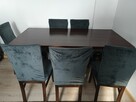 Stół drewniany z krzesłami - 3