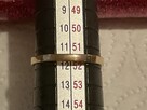 Pierścionek złoty 9 ct - 5